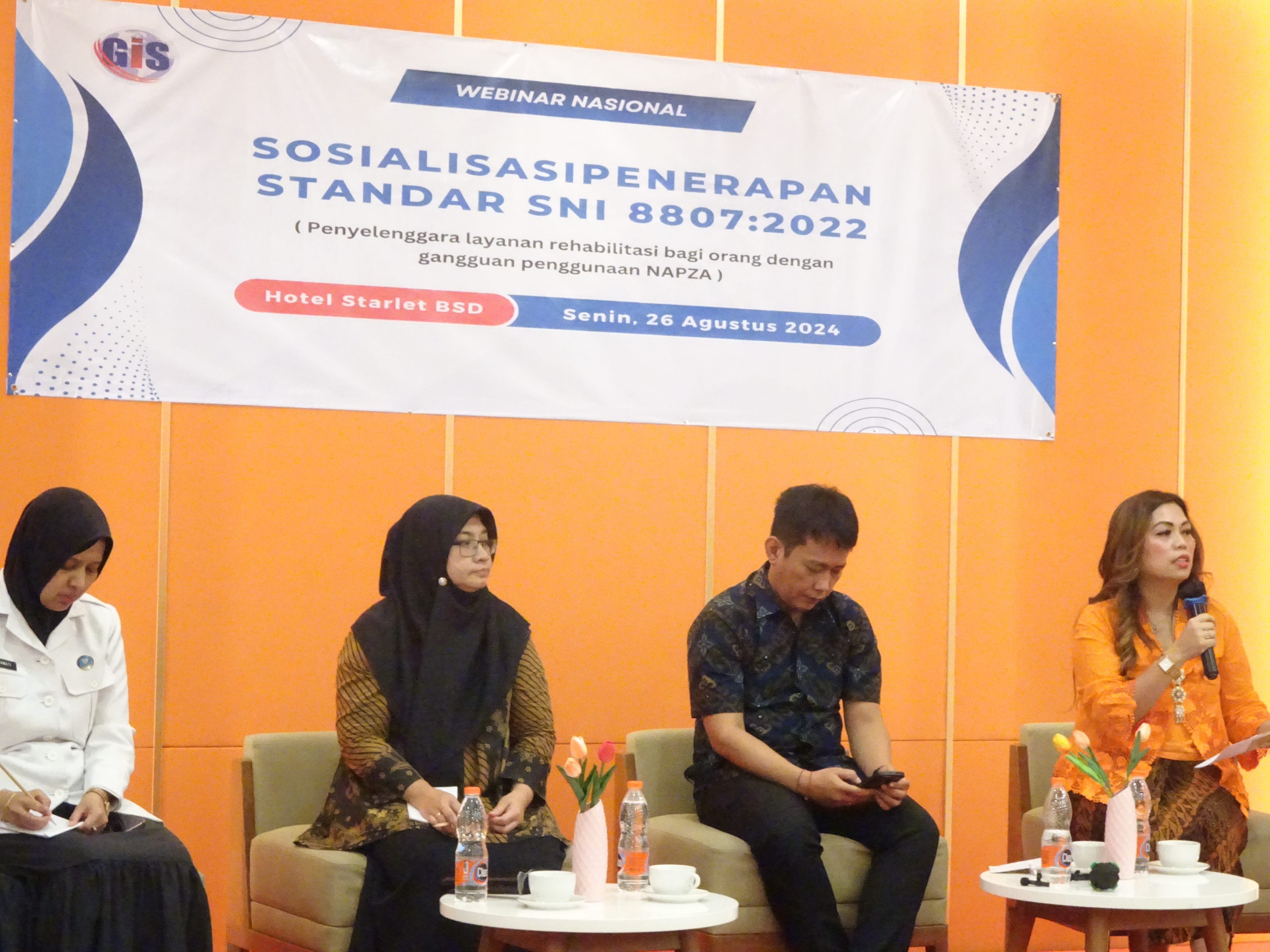PT. Global Inspeksi Sertifikasi telah sukses menggelar webinar nasional bertema "Sosialisasi Penerapan Standar SNI 8807:2022 dalam Layanan Rehabilitasi NAPZA"