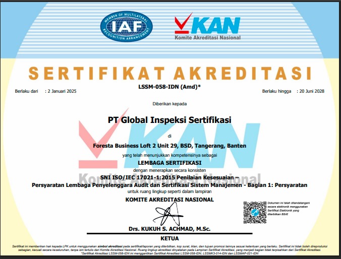 Mockup Sertifikat GIS